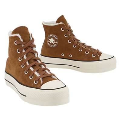 Chaussures en toile femme Chuck Taylor All Star Lift Hi Clove CONVERSE