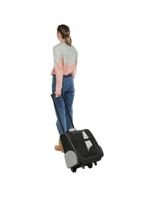 Trixie Trolley - Hondentrolley - 32x45x25 cm Zwart Tot 8kg