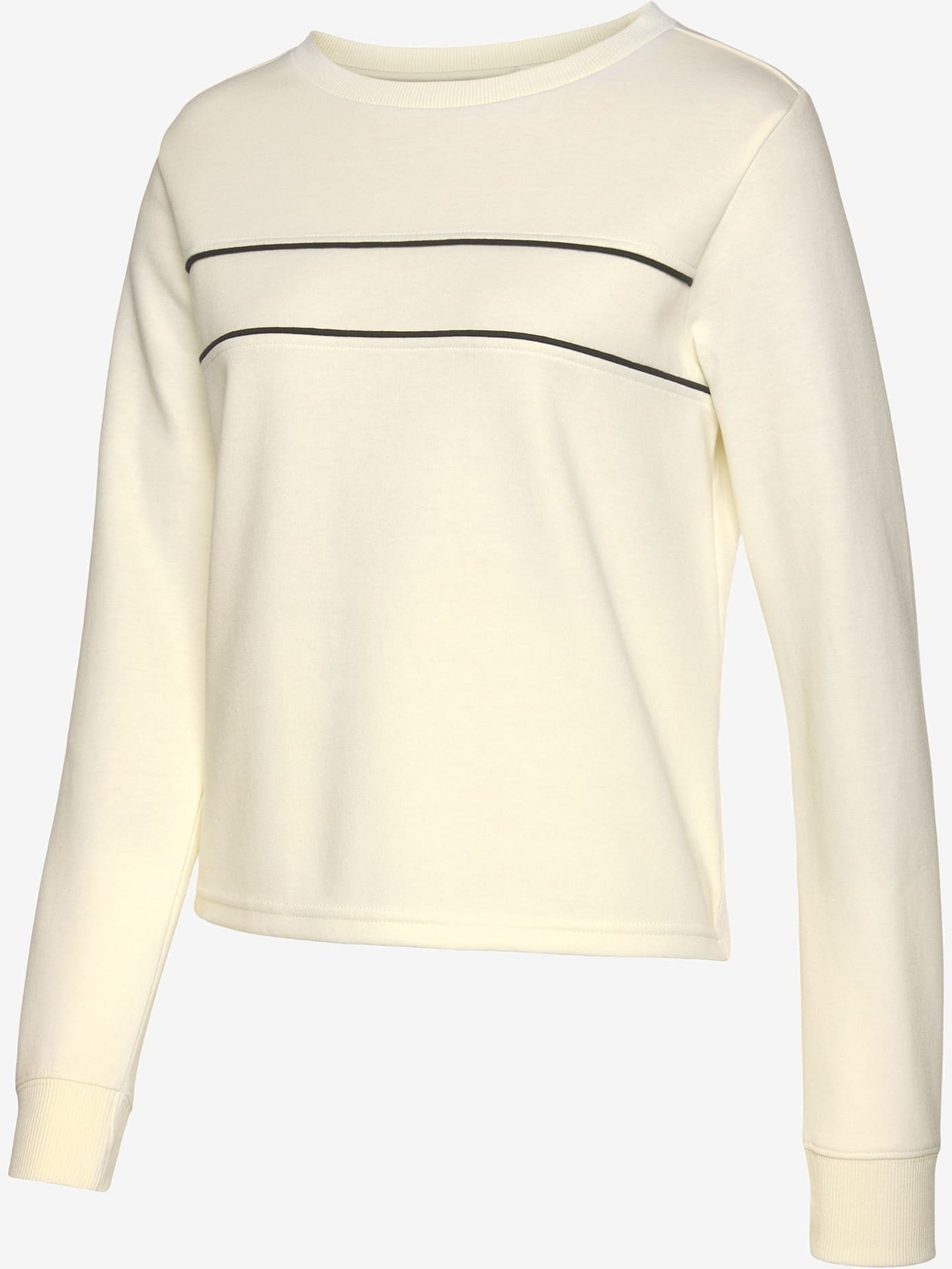 Sweatshirt sport avec passepoil