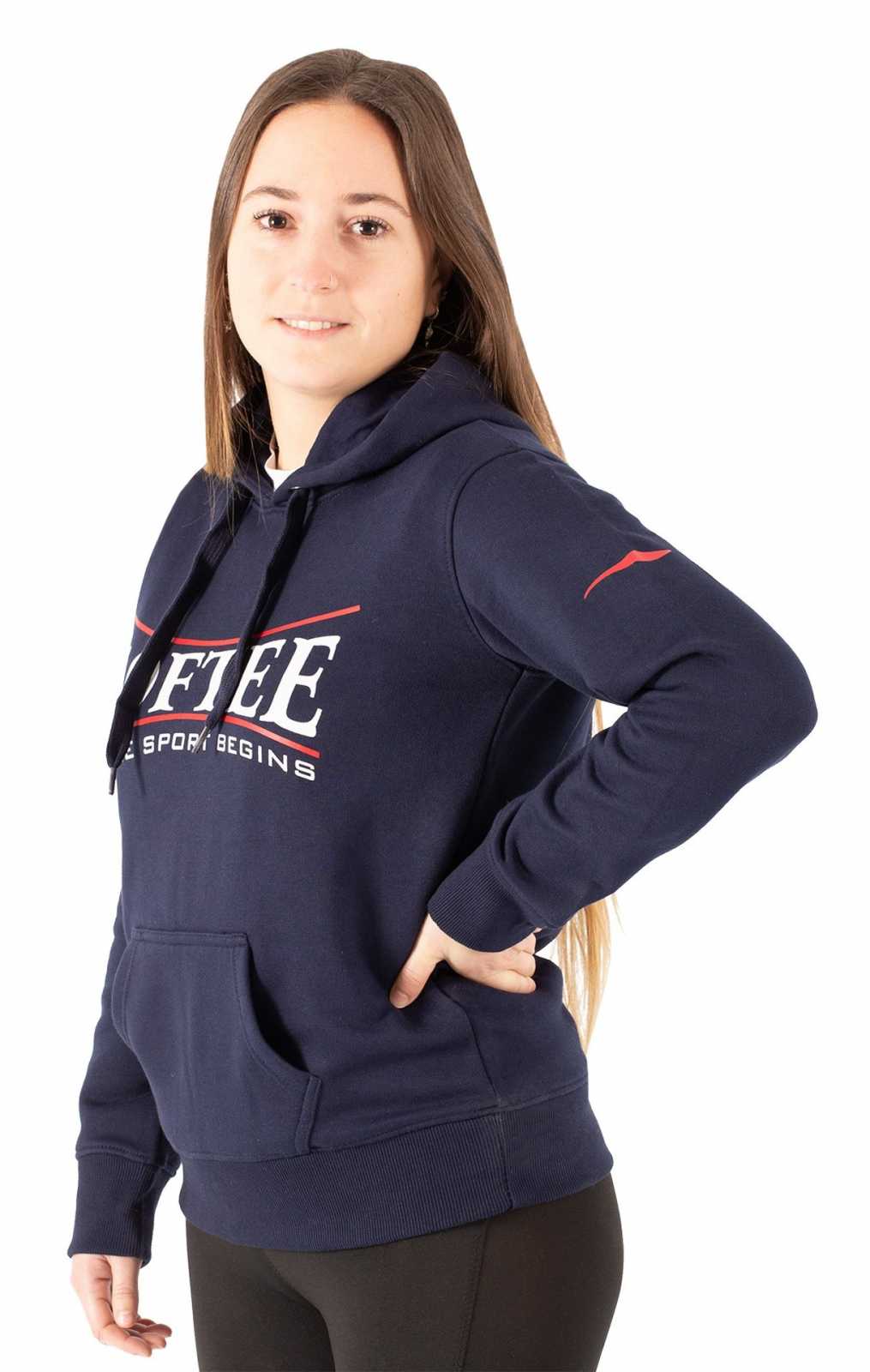 Moletom Softee para Meninas - Jogos - Azul Marinho