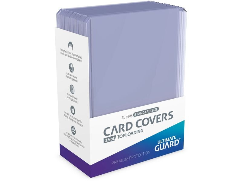 Ultimate Guard Kartenhülle Card Covers Toploading 35 pt 25e Hochwertige Kartenhüllen in Standardgrösse