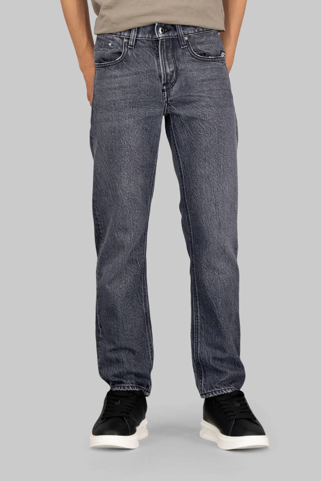 G-STAR straight leg jeans grey denim