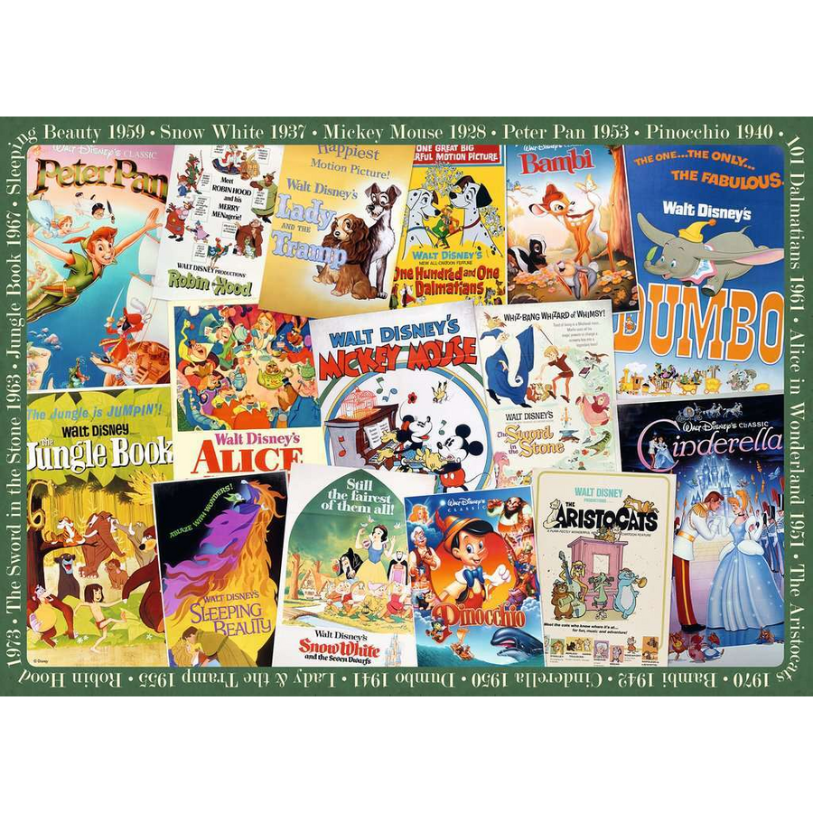 Ravensburger  Vintage Movie Poster bunt