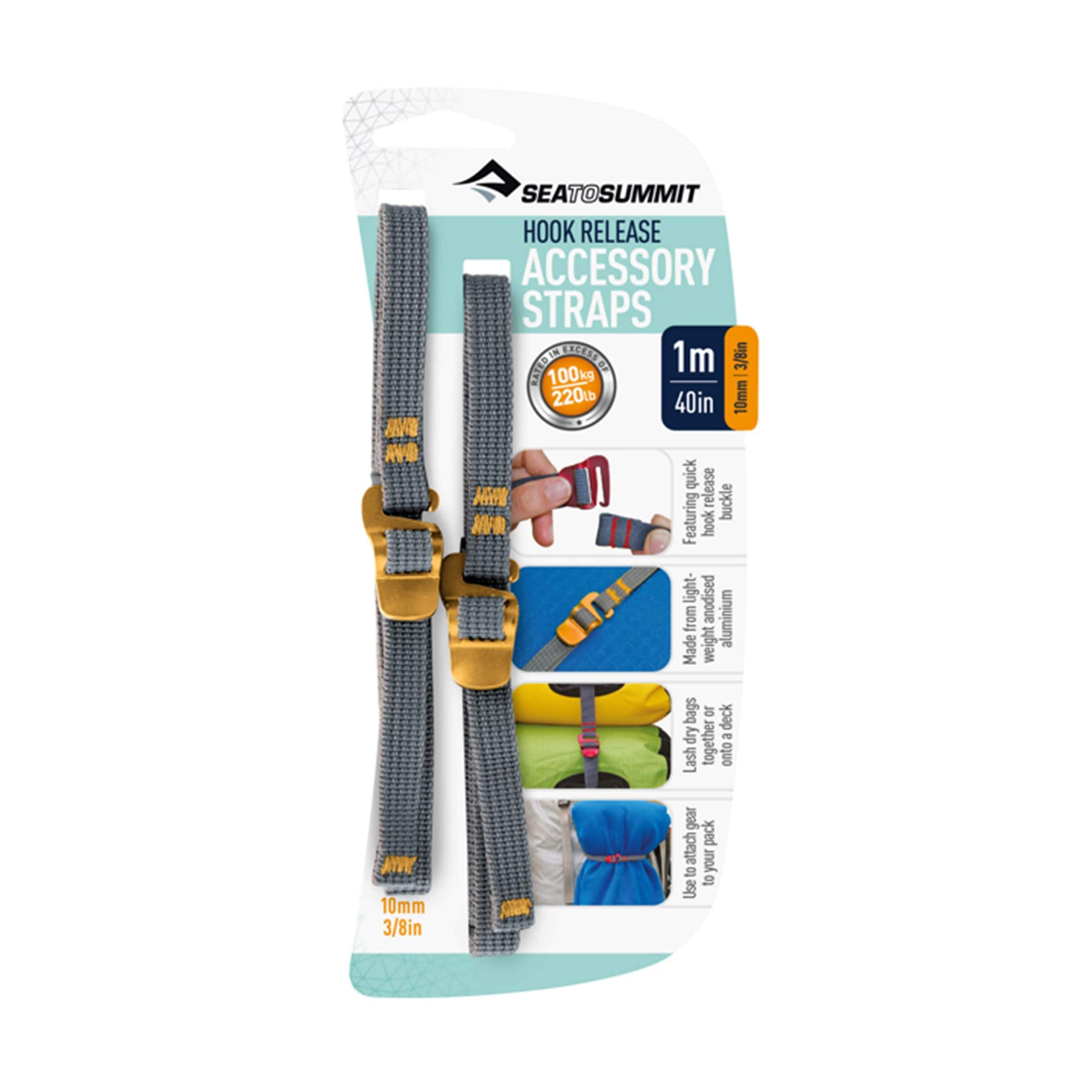 Sea to Summit tiedown hook 2 pk stropper