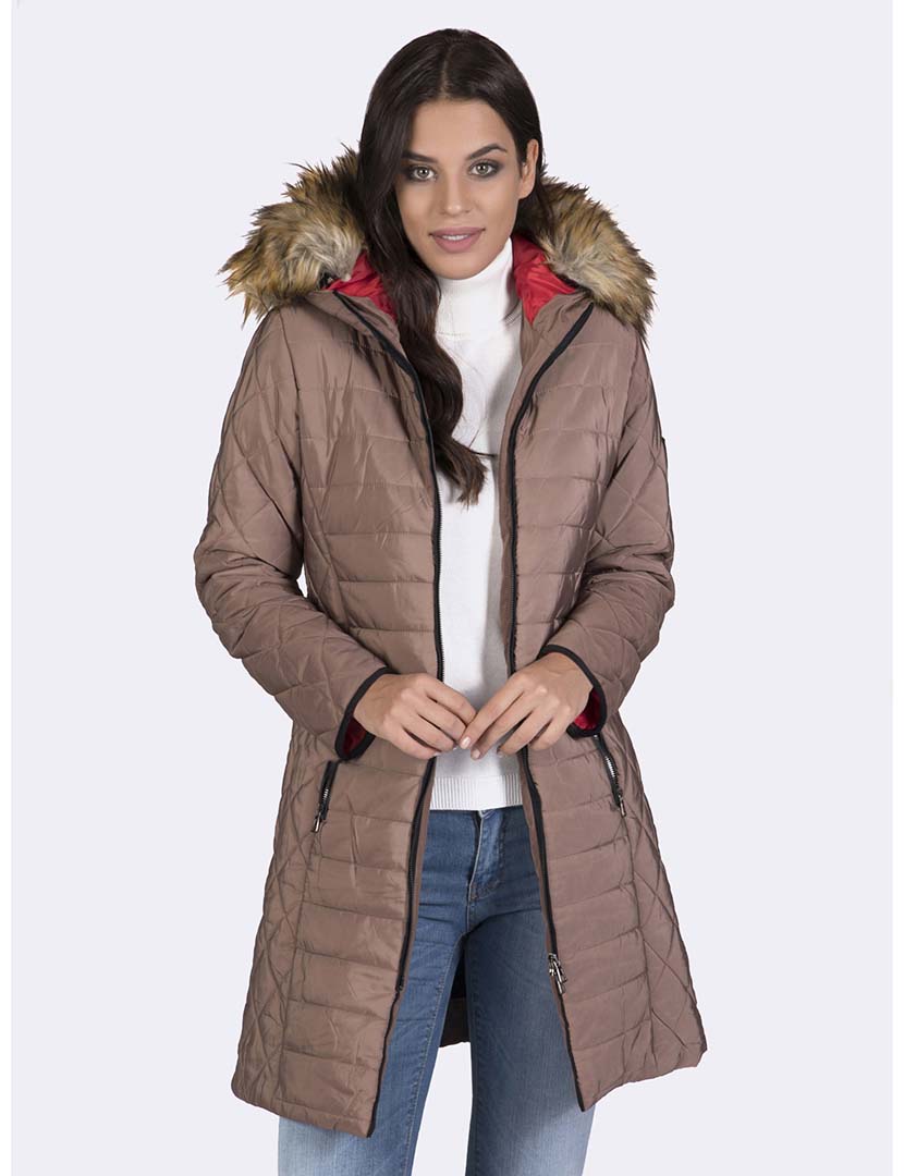 Brown Women's Winter Coat