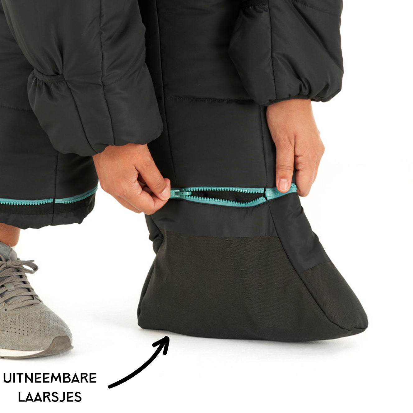 Selk'bag Original Zwart Gerecycleerde Slaapzak - L