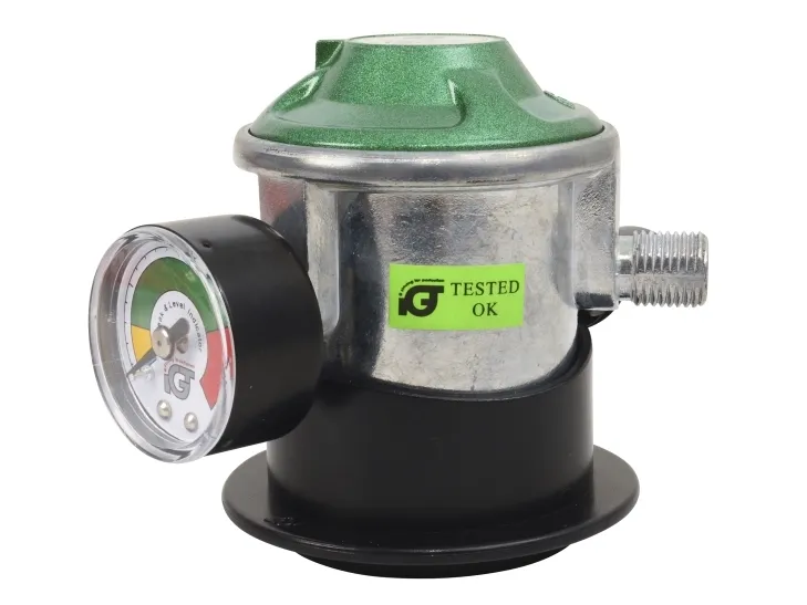 Cozze® regulatorsæt med slange 1,1 meter og regulator med manometer 2 x 1/4