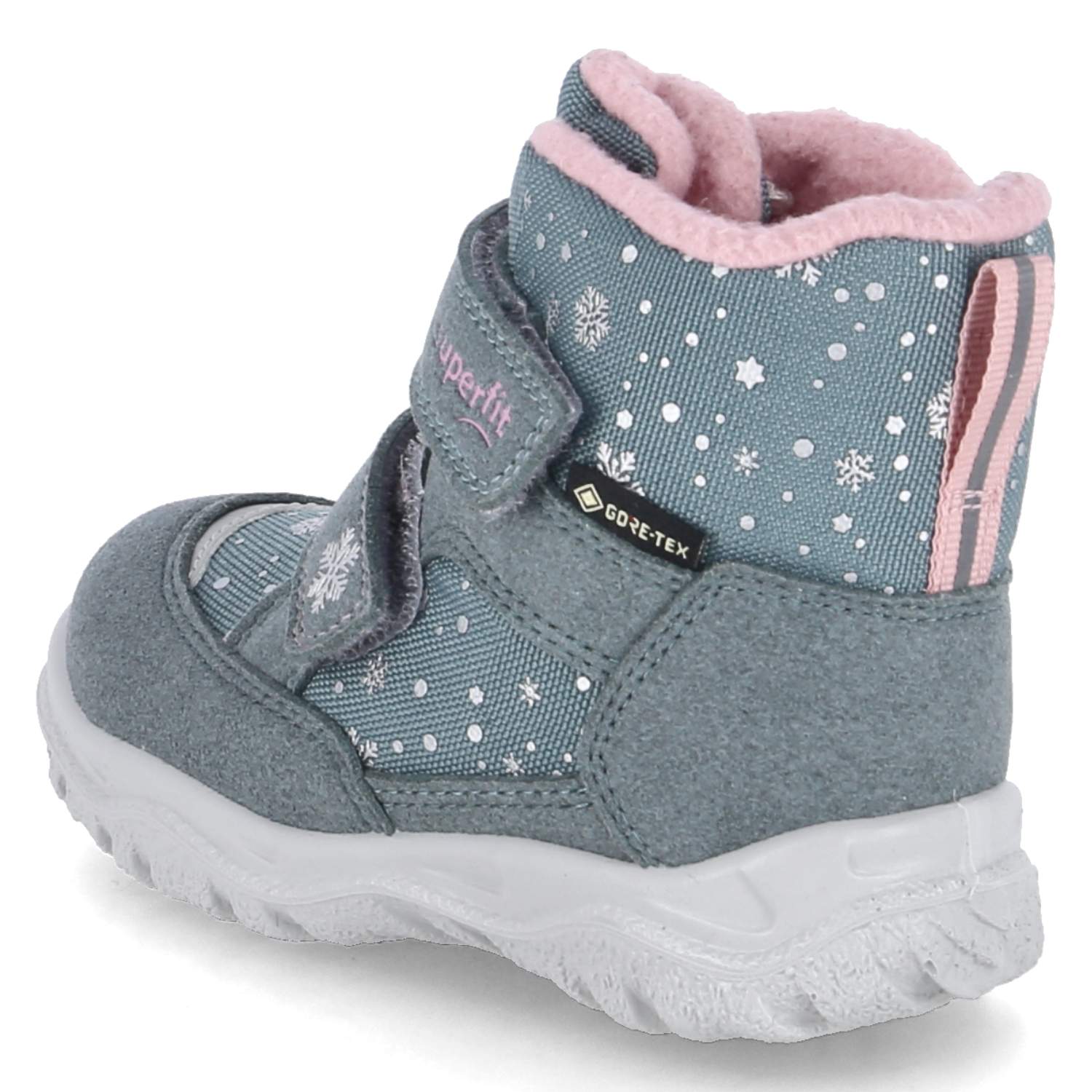 Superfit Winterstiefeletten  HUSKY1 - hellgrün/rosa