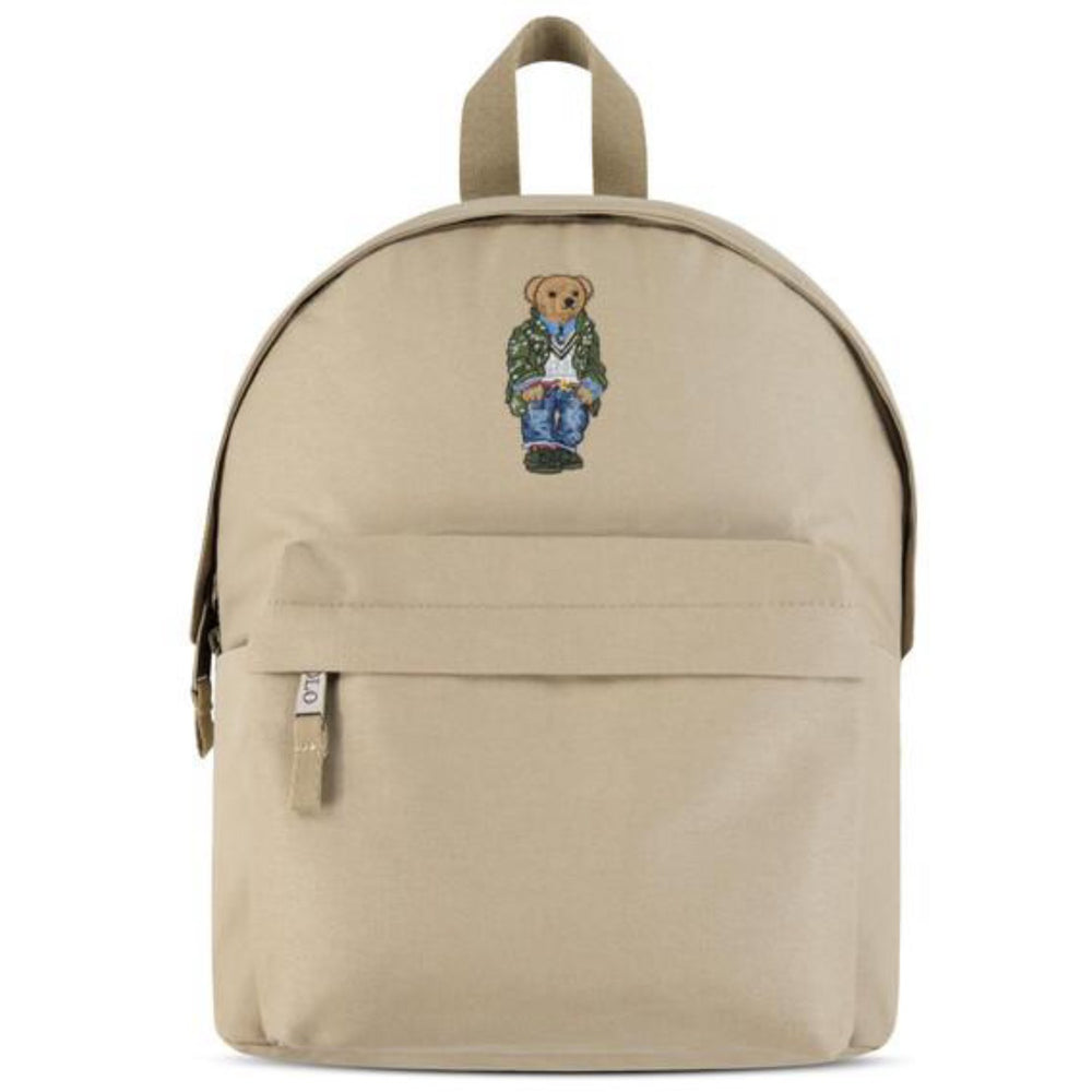 Køb Polo Ralph Lauren Coastal Beige Canvas Bjørn Rygsæk