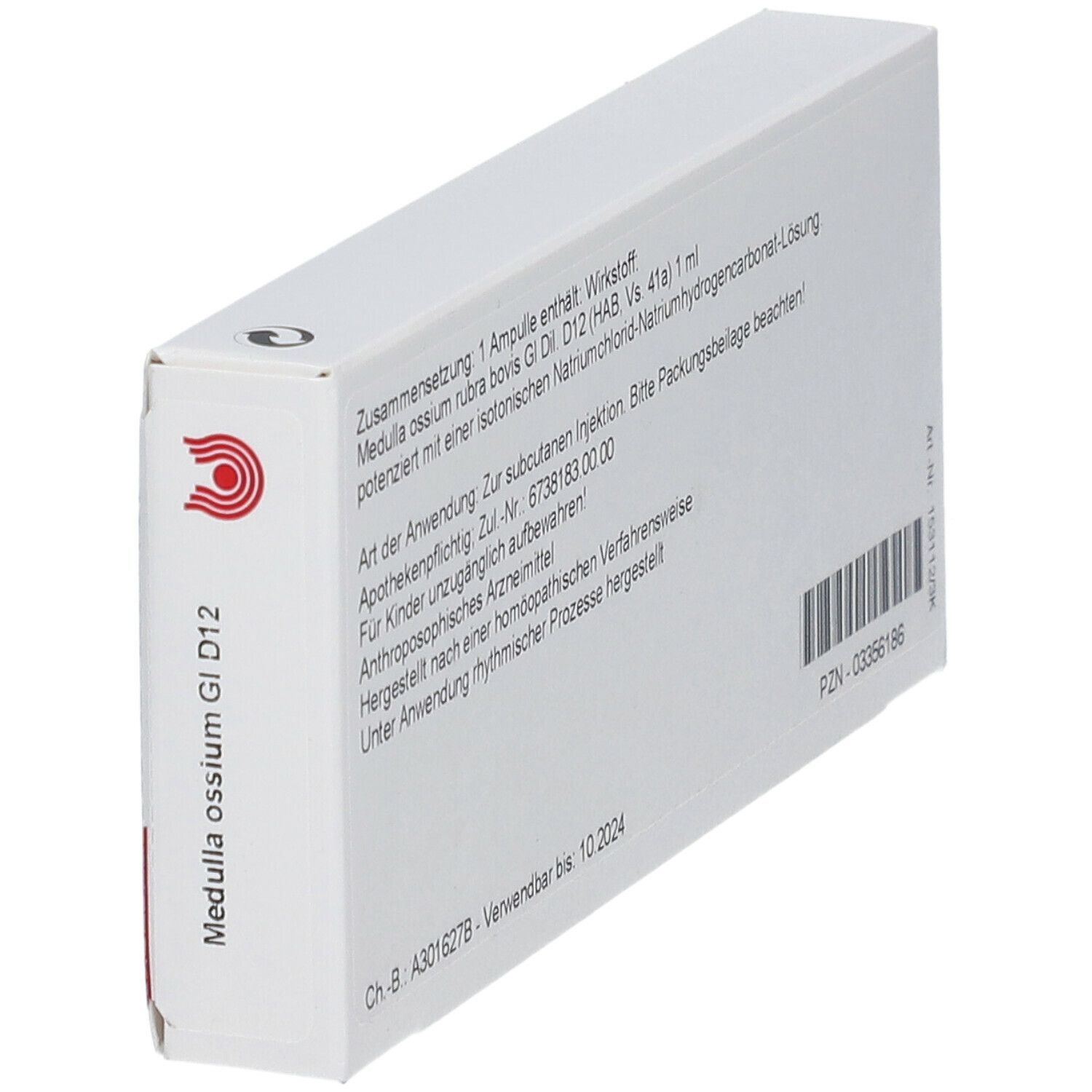 WALA® Medulla Ossium Gl D 12 Ampullen