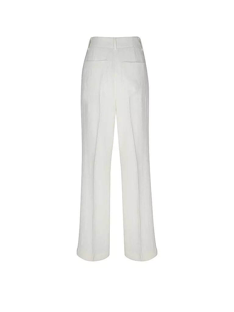 TOMMY HILFIGER Businesshose Relaxed Fit ELEVATED weiss