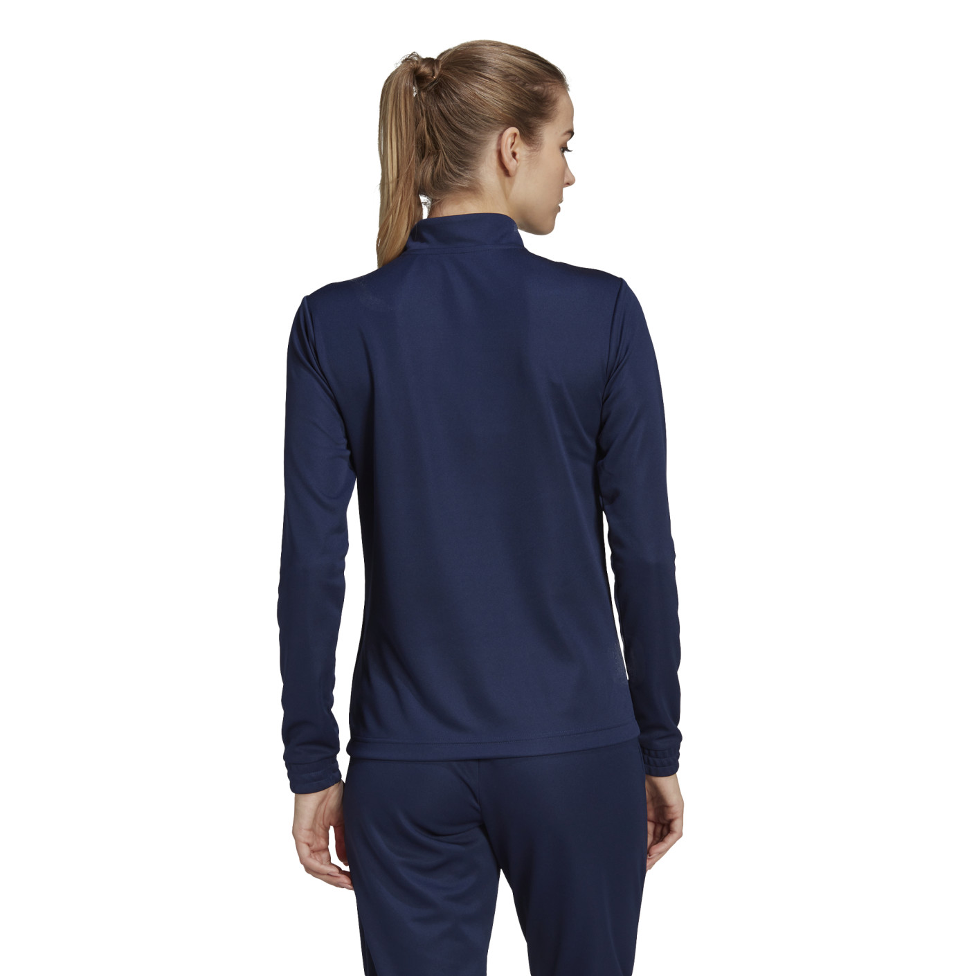 Adidas Entrada 22 Trainingstrui 1/4-Zip Dames Donkerblauw Wit