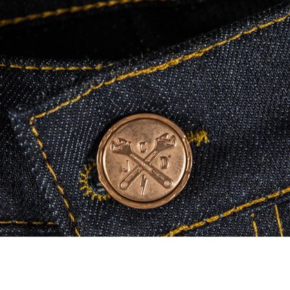 Jean John Doe IRONHEAD LONGUEUR 34 - Slim - Bleu
