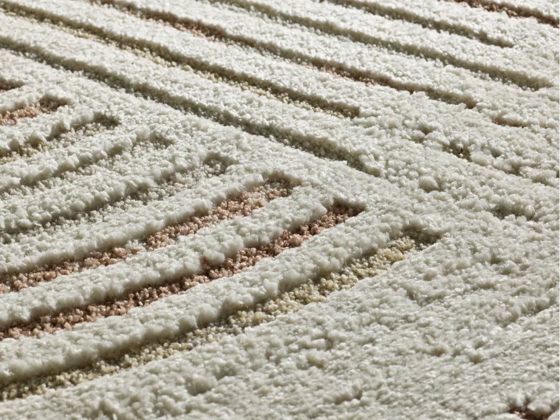 Tapis intérieur - scandinave - multicolore - 80 x 150 cm - CANDELA