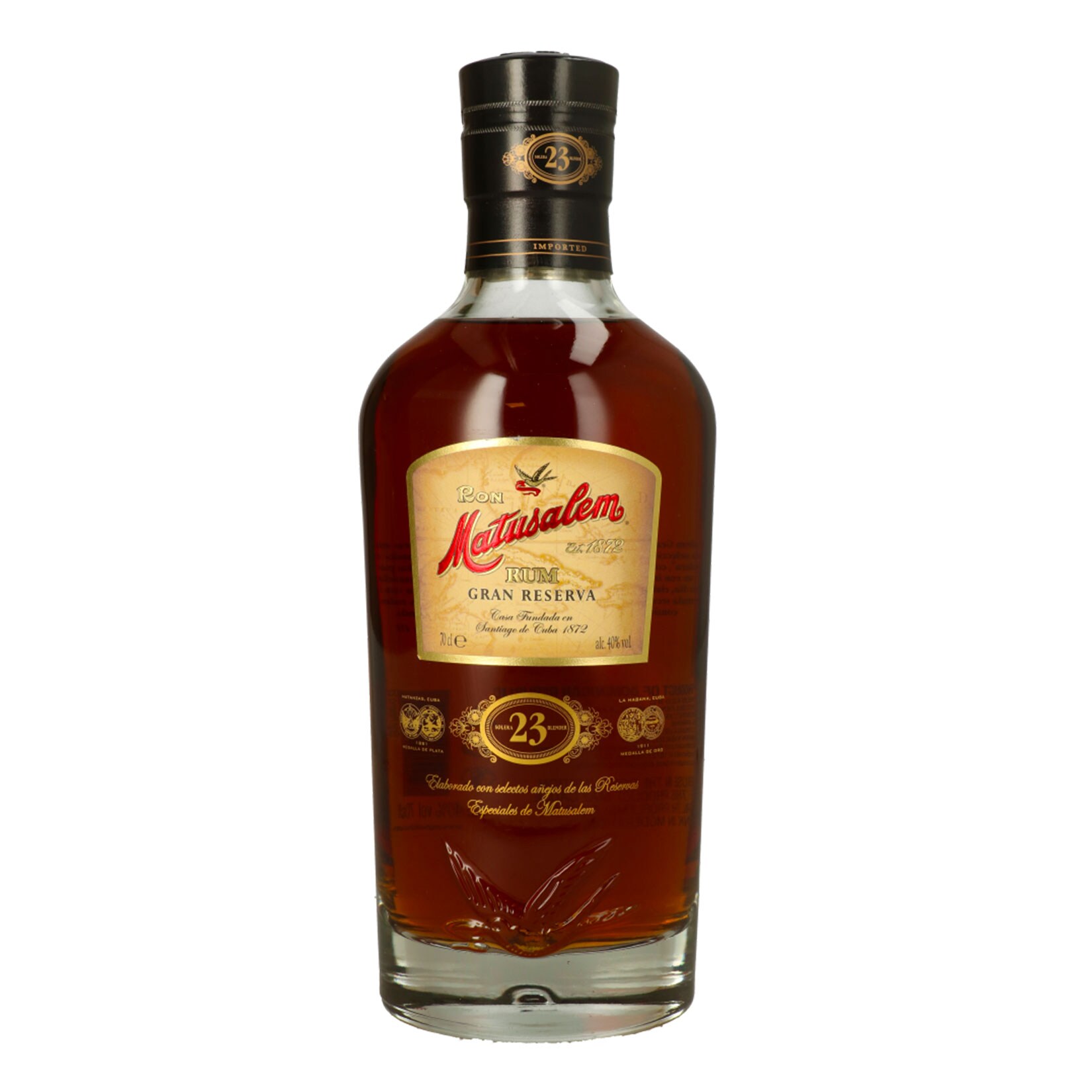 Matusalem 23 Jahre Rum 40,0 % vol 0,7 Liter