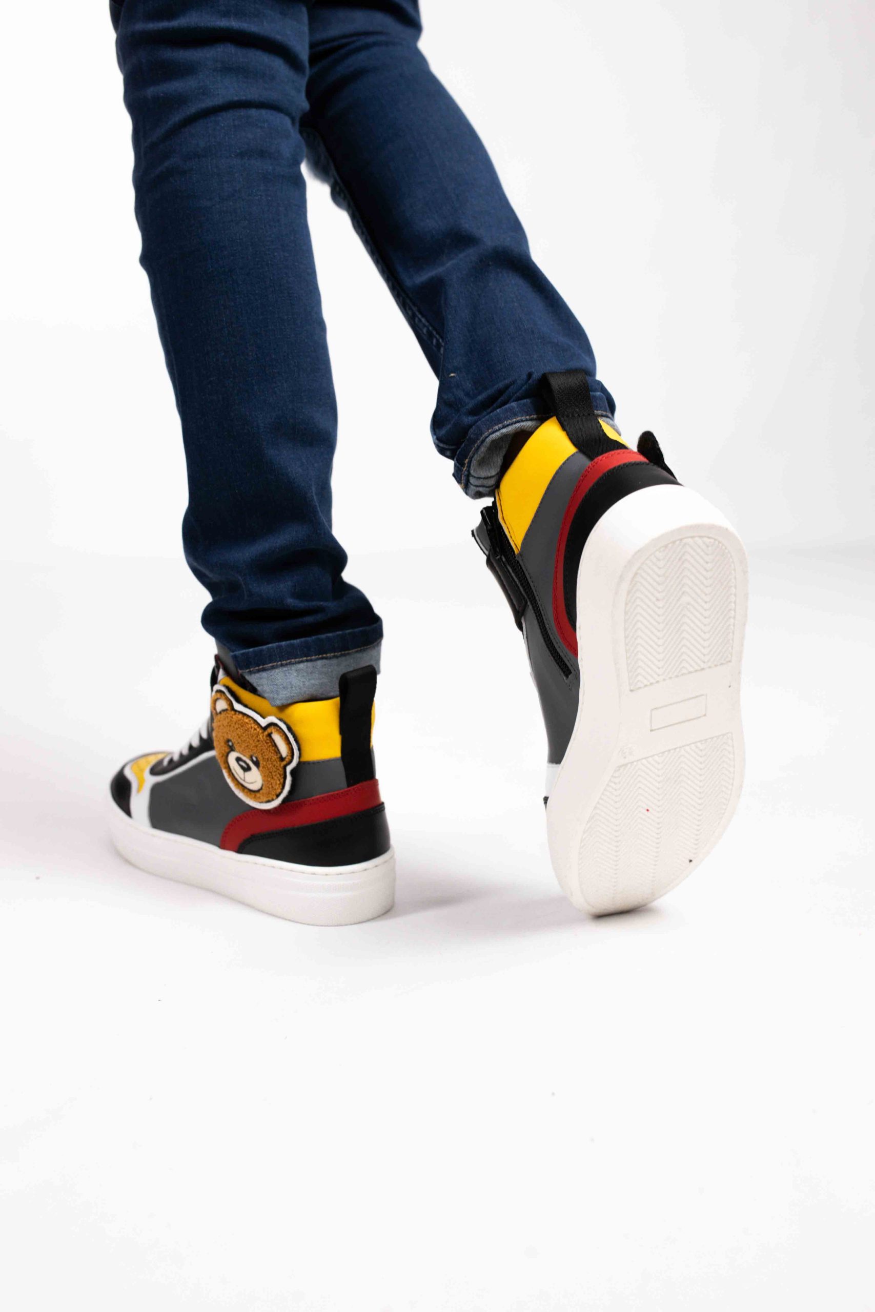 Moschino Sneakers 75980 Dames/Kids Grijs/Zwart