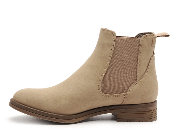 Tamaris boots bottine plates femme 25312 41 beige