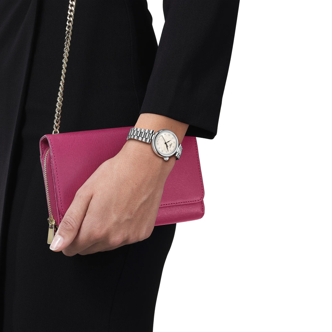 Tissot Desir Diamonds Silbrig