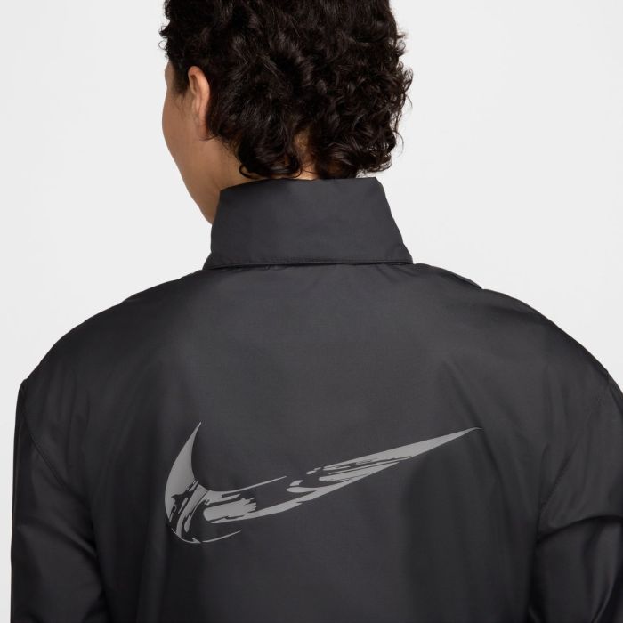 Nike Dame Jakker Swoosh Heathered Fast Repel Jacket Sort