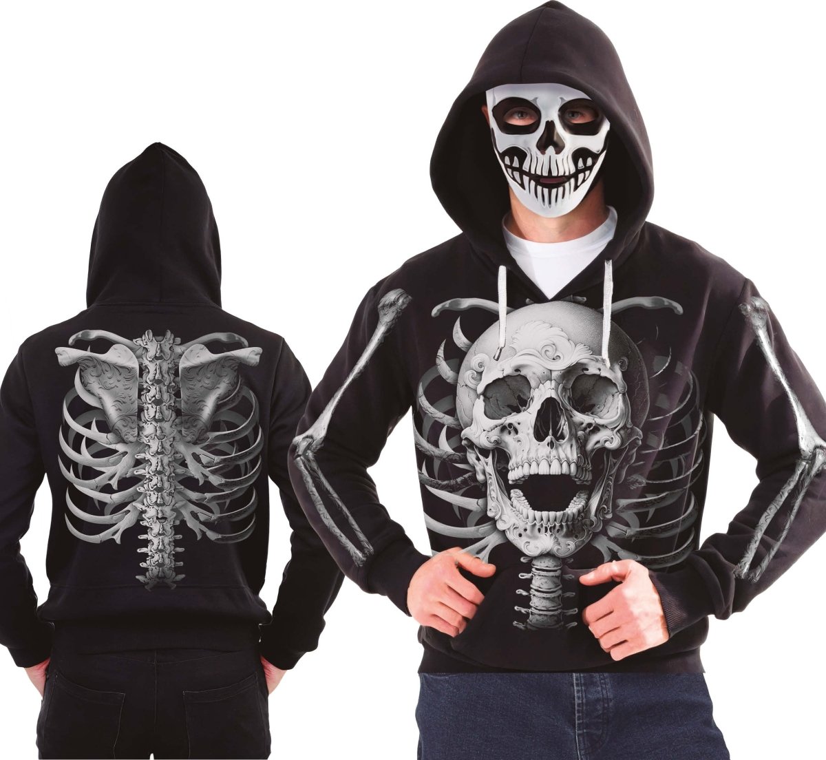 Halloween Trui Skelet