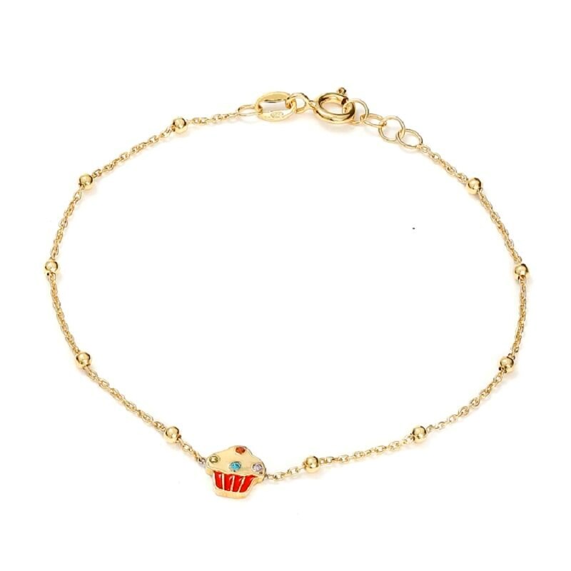 Bracelet bille Cupcake