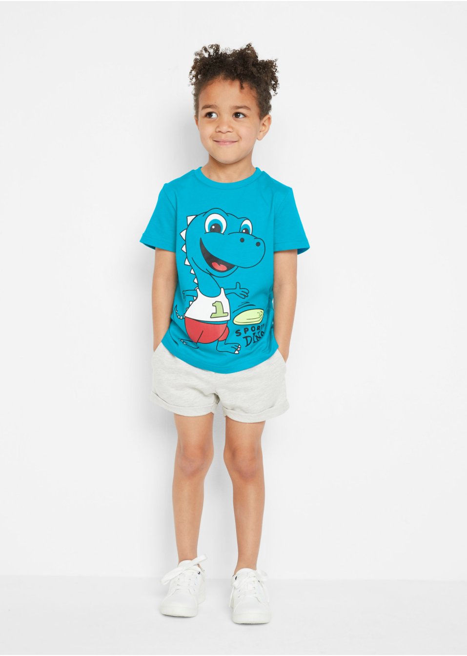 T-shirt et short garçon (Ens. 2 pces.)