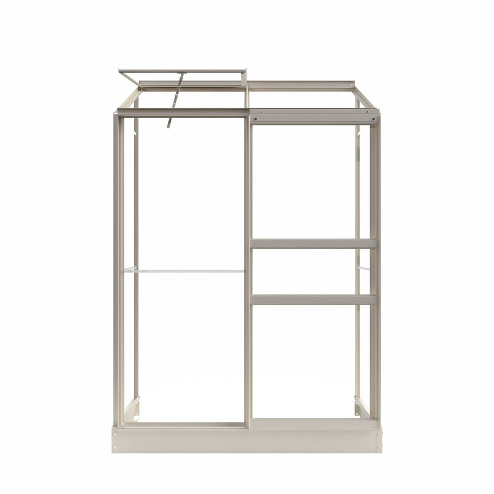 Royal Well Emma I - Muurkas - Wit - 194x132x69 cm - Veiligheidsglas