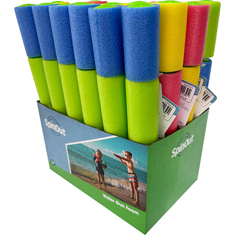 SpinOut Skumvandpistol – flere varianter – assorteret