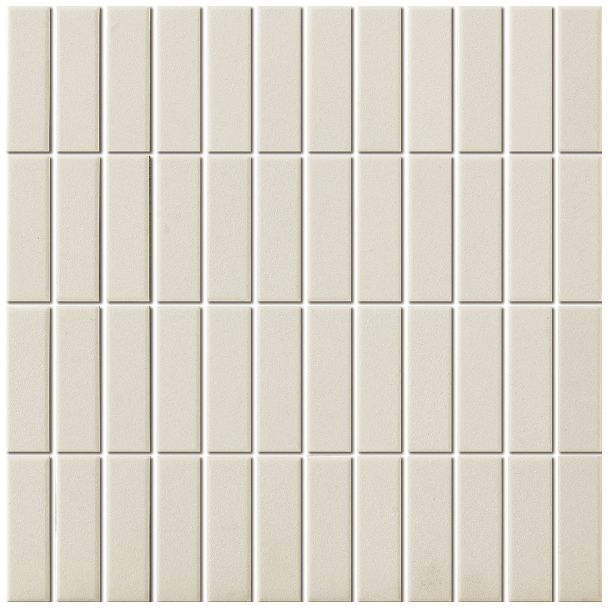 Tegelsample: The Mosaic Factory London mozaïek tegels 30x30 rechthoek wit