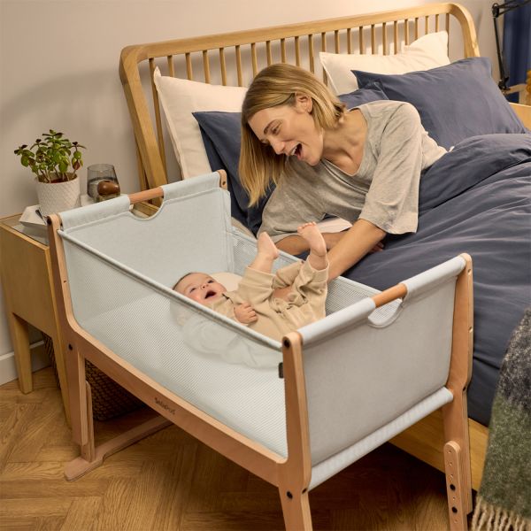 SnuzPod Studio Co-sleeper - London Navy