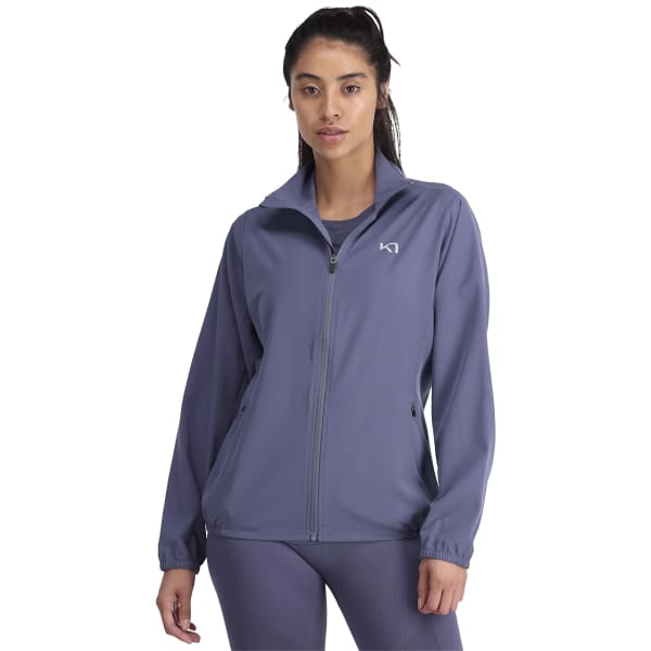 Veste running KARI TRAA NORA 2.0 JACKET DUSTY MIDTONE BLUE