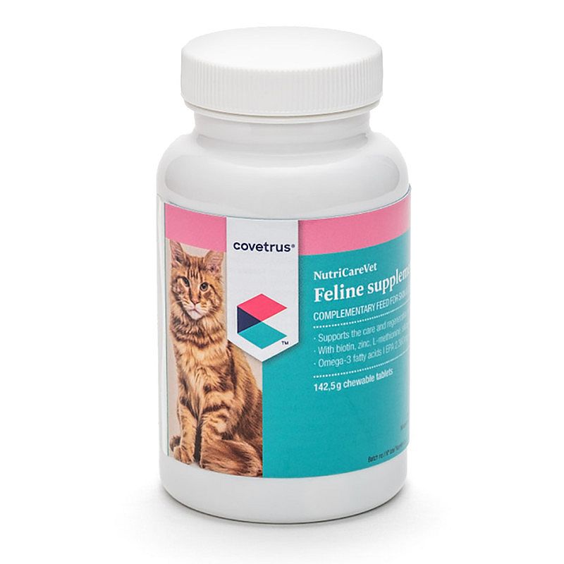 NutriCareVet Skin & Coat Support Kat 190 kauwtabletten | 13486