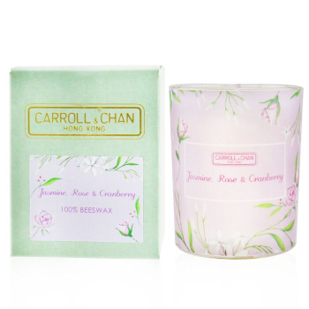 The Candle Company (Carroll & Chan) 100% Beeswax Votive Candle - Jasmine Rose Cranberry 65g/2.3oz