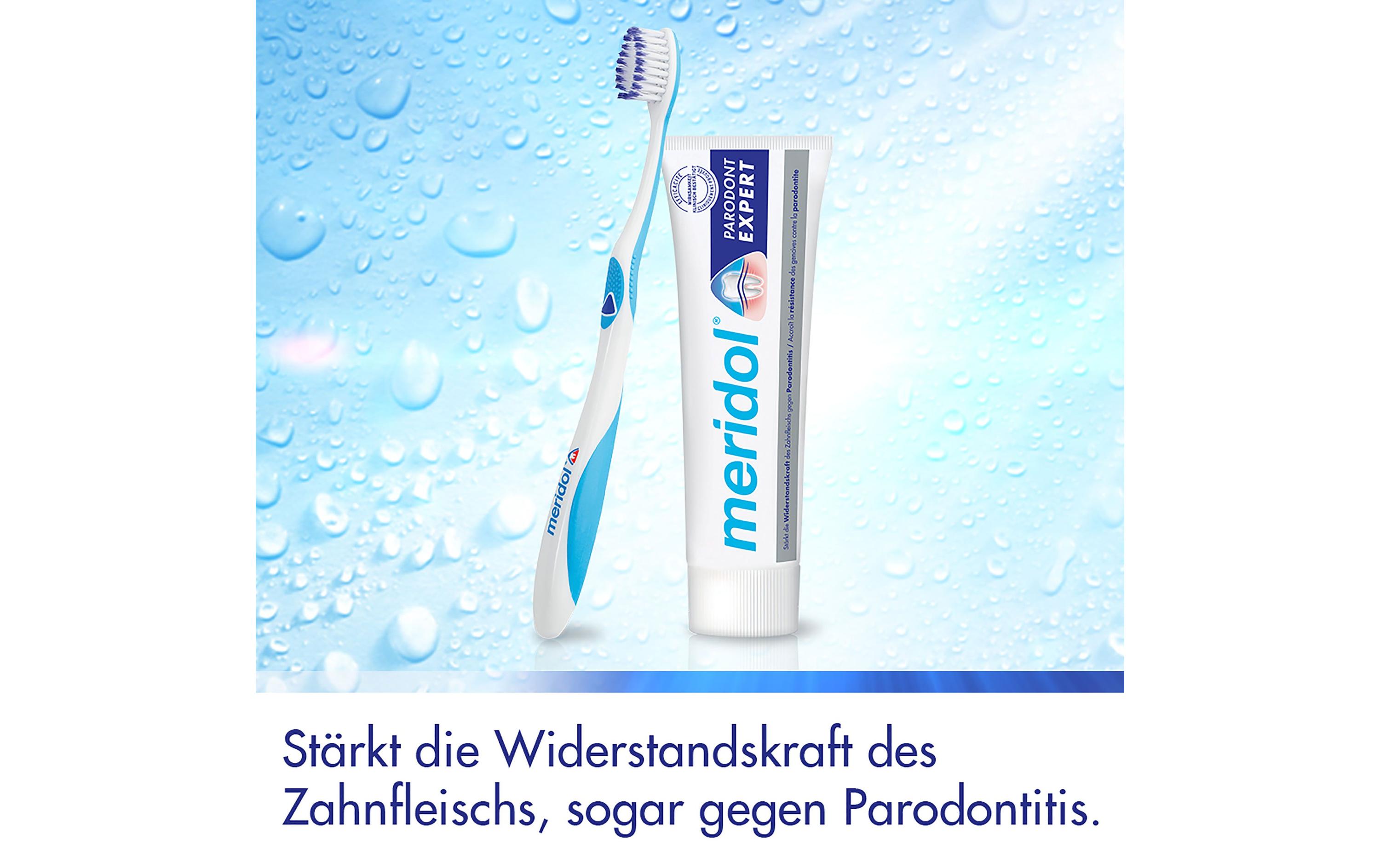 Handzahnbürste Parodont Expert extra SanftZahnbürste für eine schonende und effiziente Reinigung