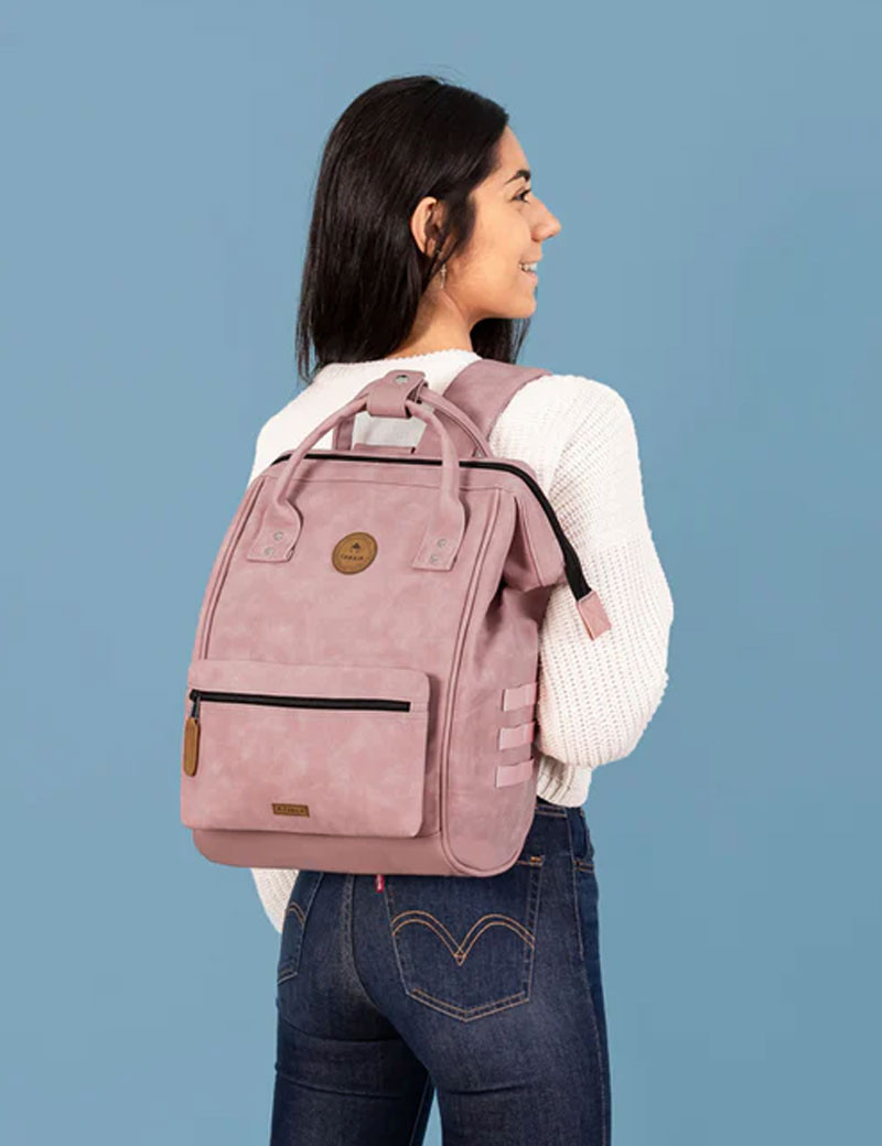 CABAIA SAC À DOS ADVENTURER MEDIUM MALE ROSE + 2 POCHETTES