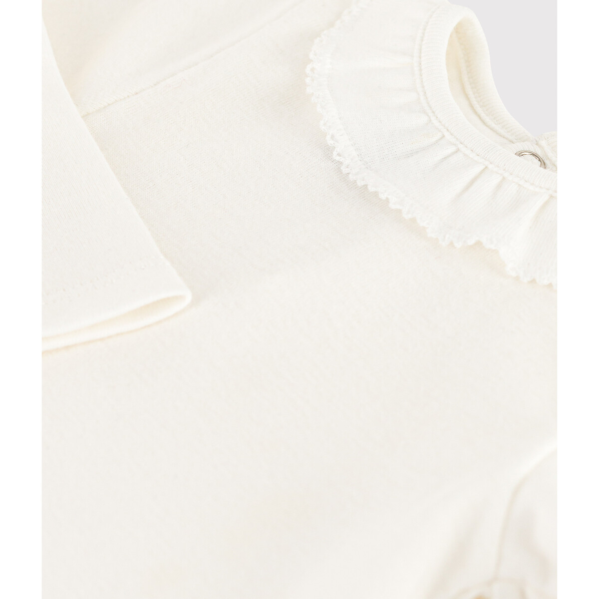 PETIT BATEAU<br>Macacão de manga comprida com gola