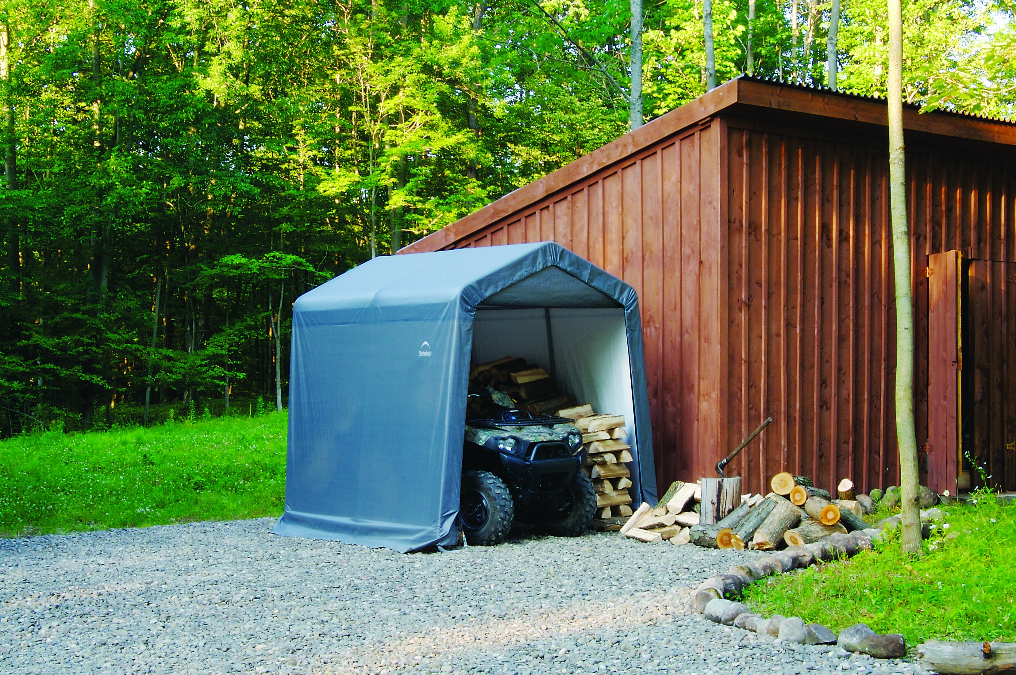 ShelterLogic Foliengerätehaus in-a-Box 5,76m²