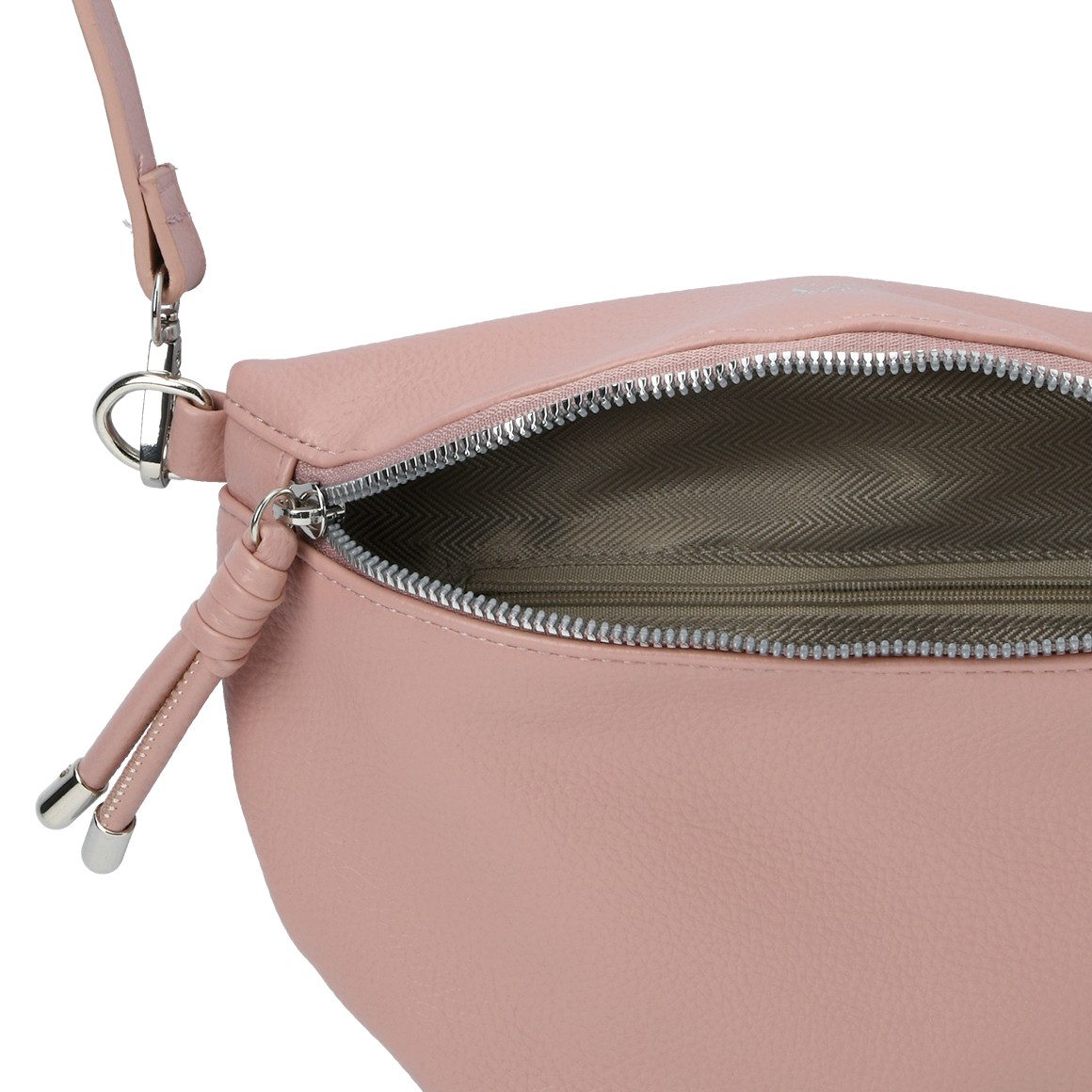 Gina Benotti Damen Hip-Bag aus Lederimitat rosa