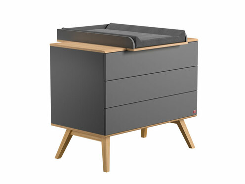 Commode NatureBaby Graphite/Bois - VOX