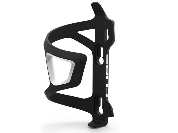Cube HPP Sidecage Højre Flaskeholder, Black'n'White