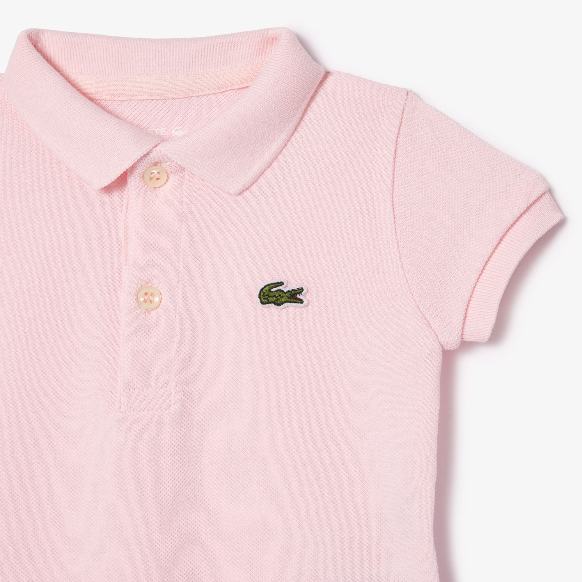 Body bébé en piqué de coton bio avec boîte en carton recyclé Coffrets Cadeaux - Rose - Lacoste - Enfant