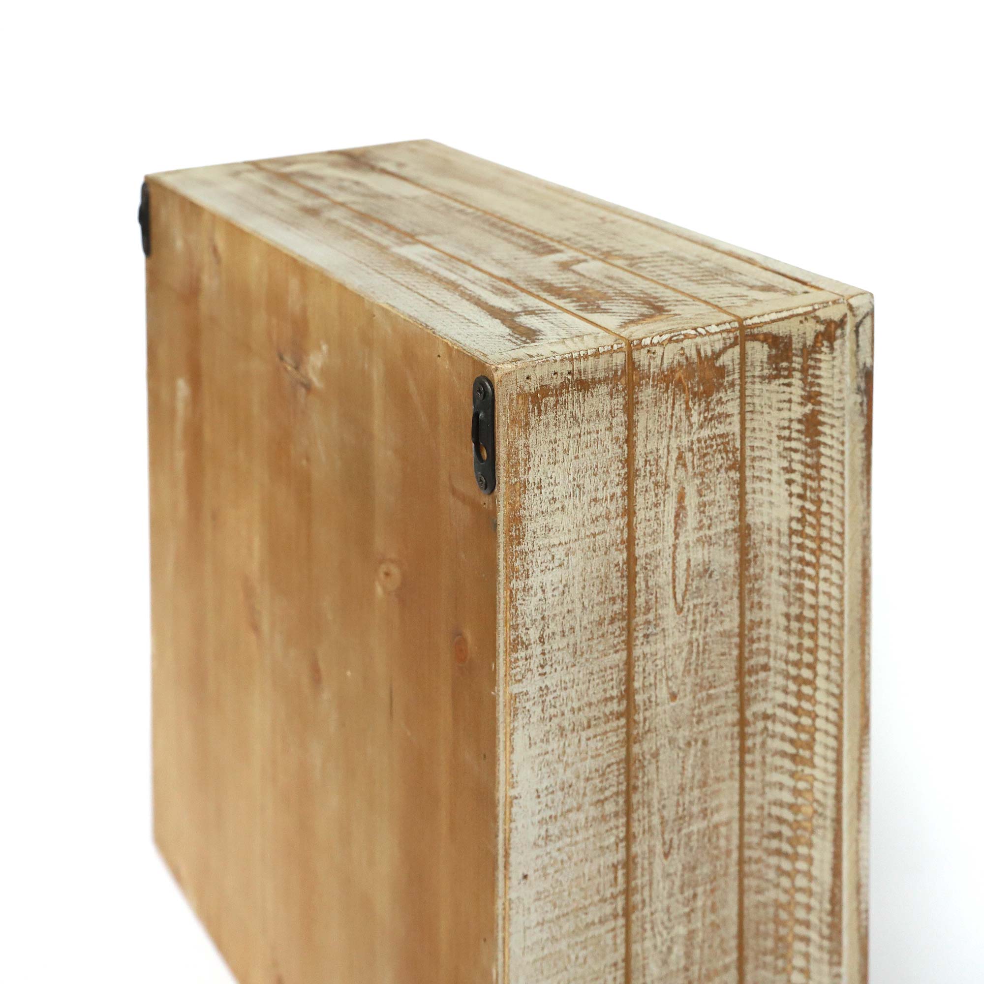 Wandschrank, Tannenholz, H 38 cm, B 38 cm, T 17 cm von fischer's lagerhaus