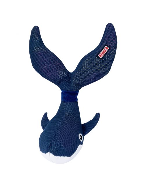 Kong Shakers Shimmy Whale - Hondenspeelgoed - Medium