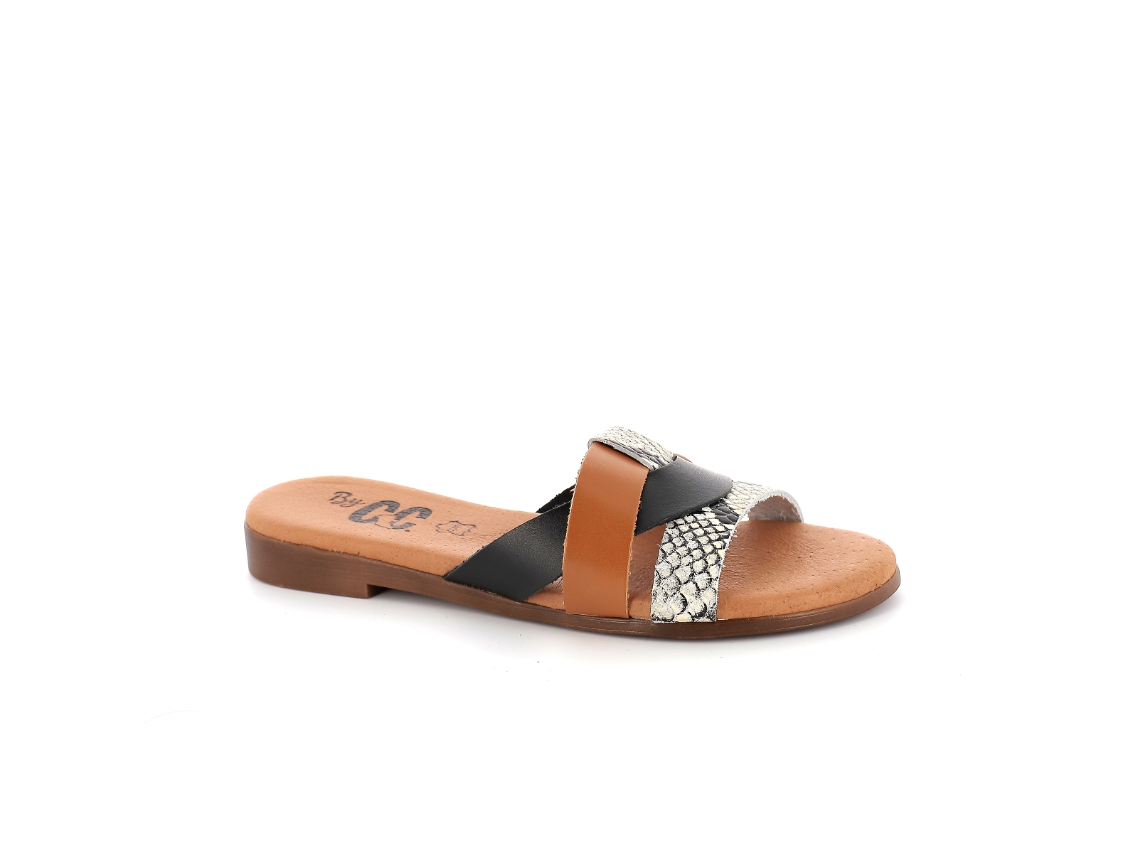 Chaussures du chateau-9155 Cuir Multicolore