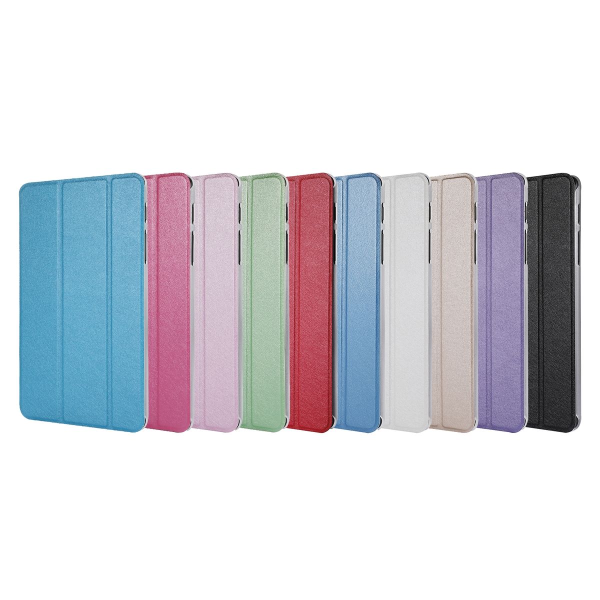 Schutz Tablet Hülle für Samsung Galaxy Tab A7 Lite Case Cover Tasche Etuis Gold