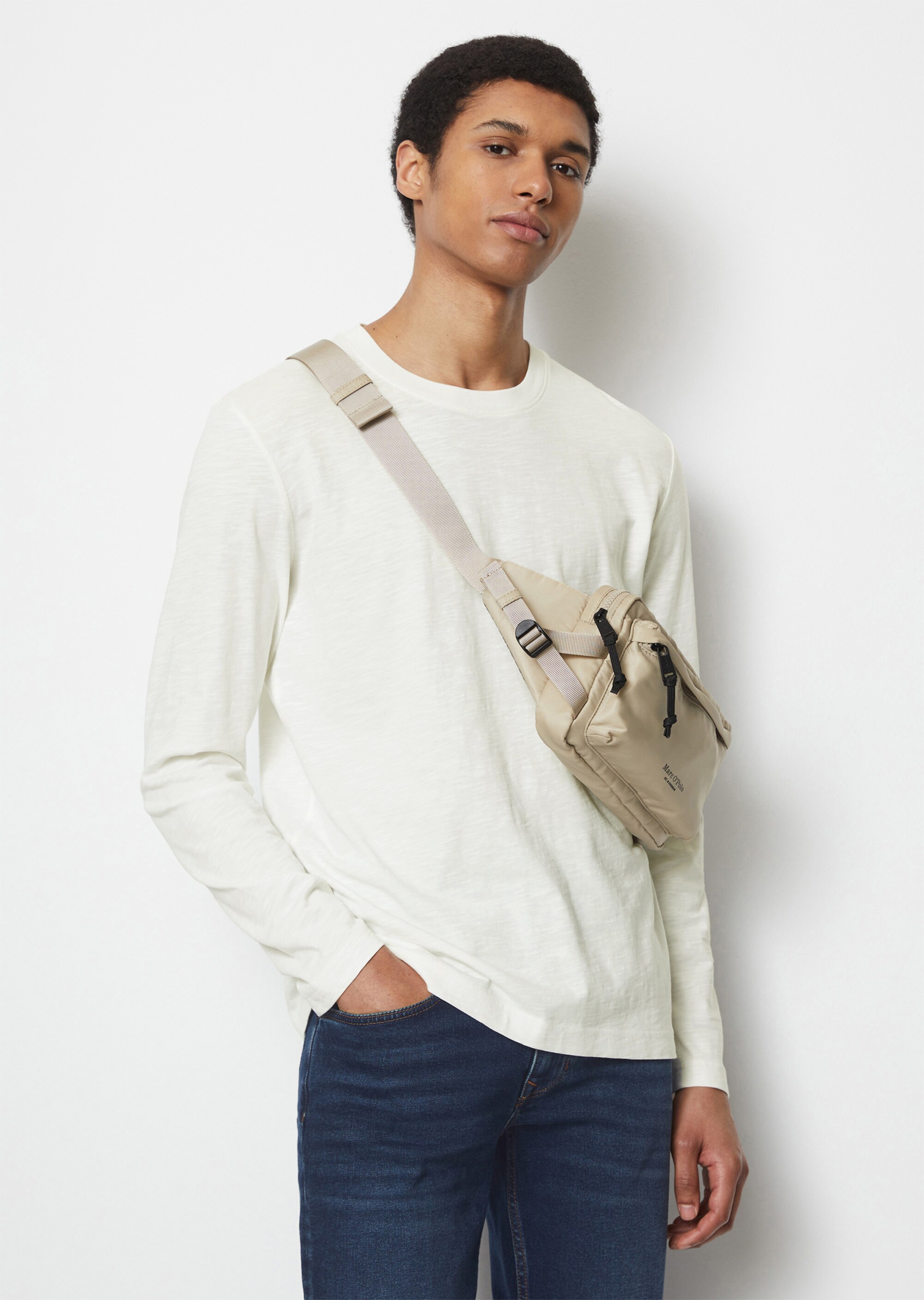 Longsleeve regular in Slub-Jersey-Qualität