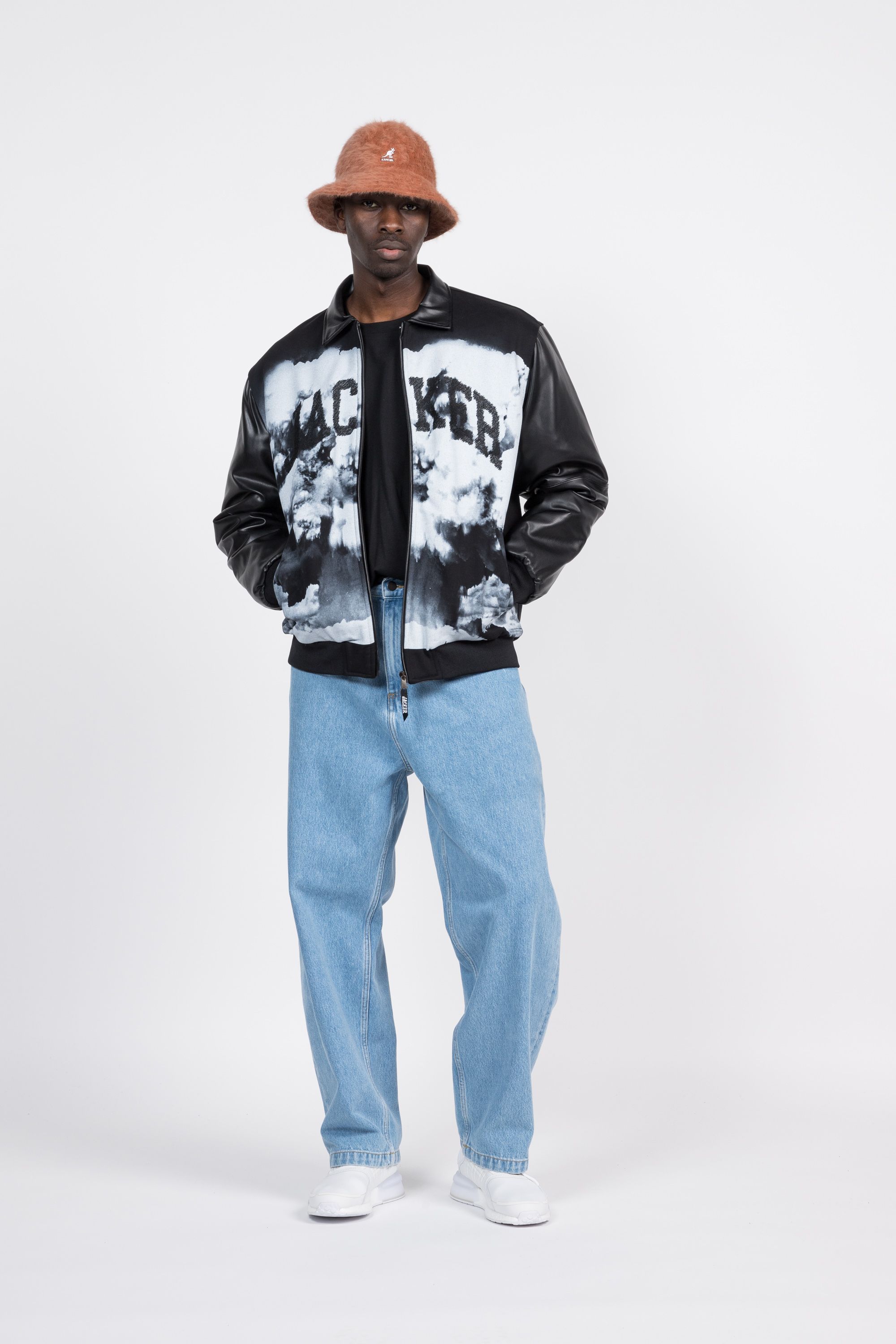 JACKER bomber Rebel Varsity Noir