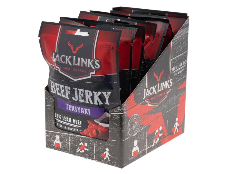 Jack Link's Fleischsnack Beef Jerky Teriyaki 300 g Fleischsnack im Beutel