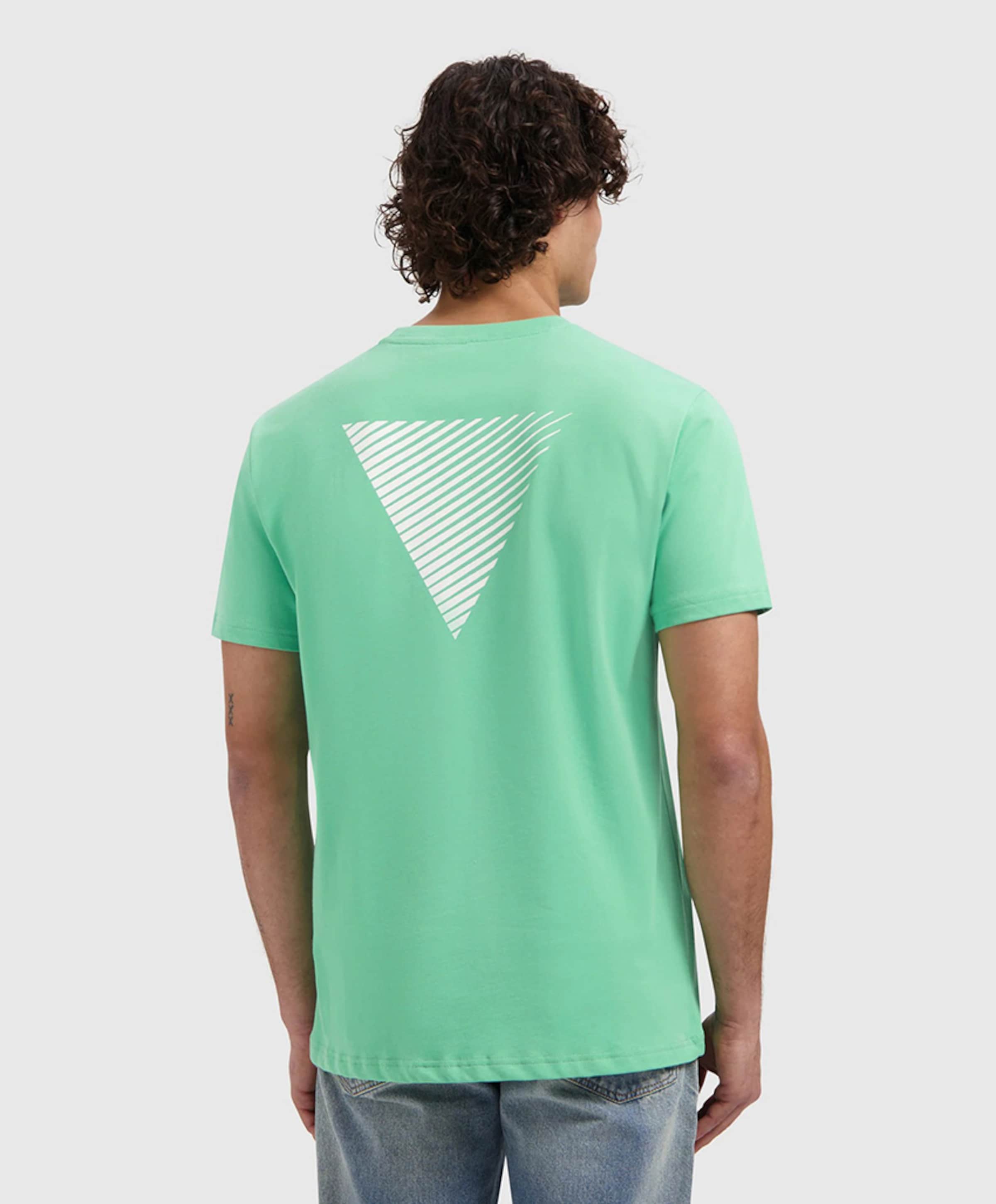 Pure Path Heren T-shirt groen