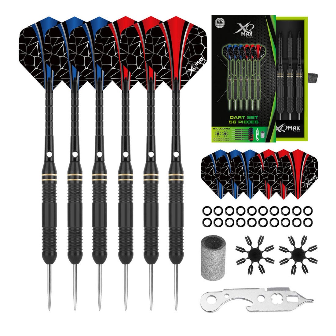 Xq Max  56PCS Dartset
